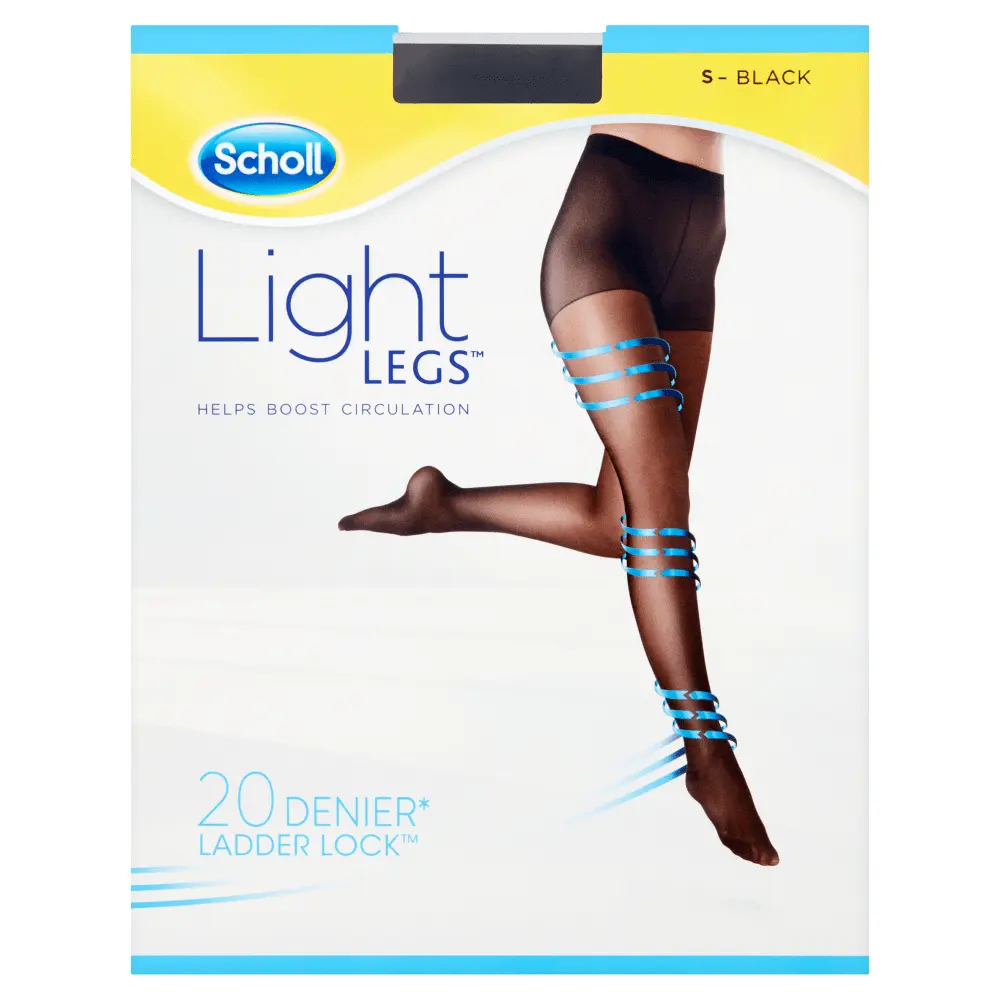 Light Legs – 40 Den (Black), Small