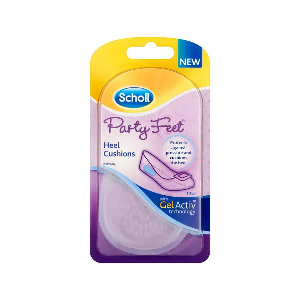 Party Feet Gel Heel Cushions