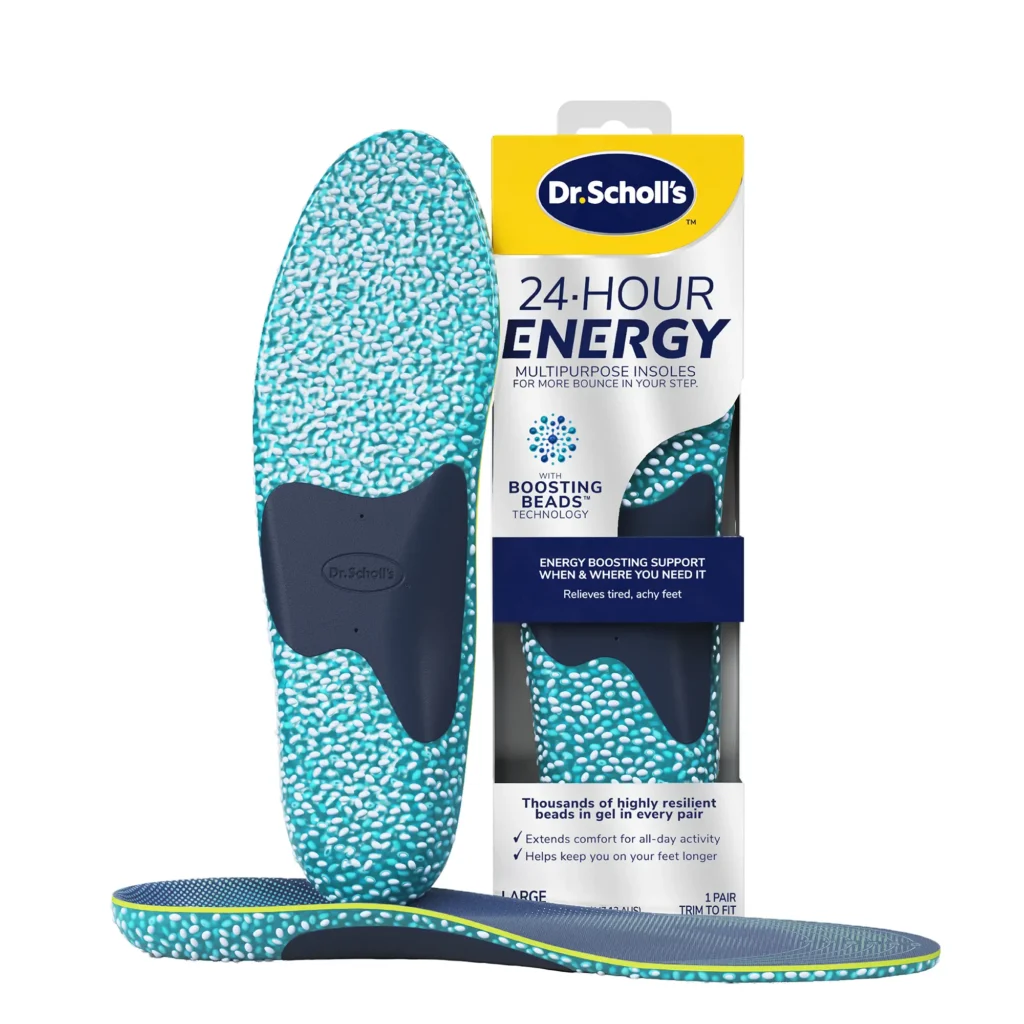 24-Hour Energy Multipurpose Insoles – Large