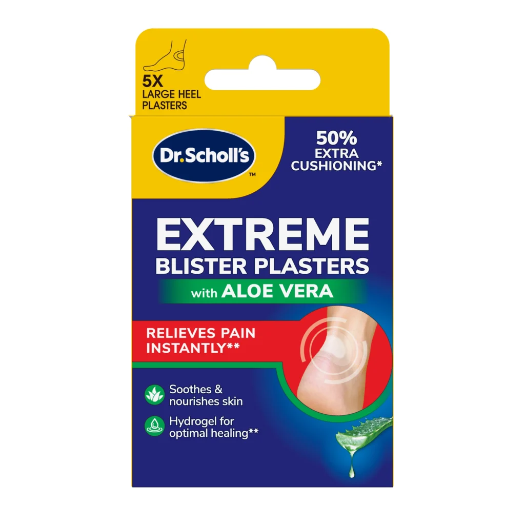 Extreme Blister Plasters for Feet with Aloe Vera